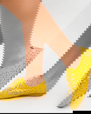 Pantofi Casual Progo Galbeni