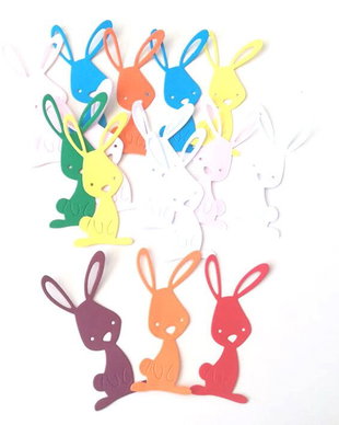 Predecupate iepuri colorati