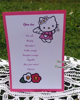 Meniu  Hello Kitty