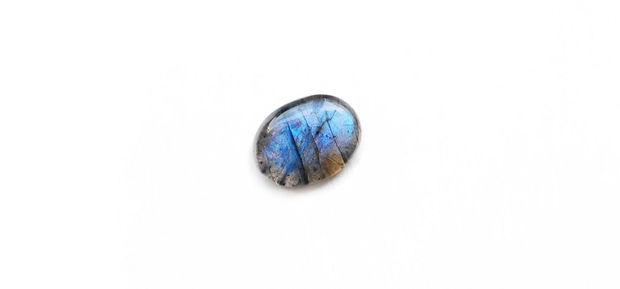 Cabochon Labradorit  oval- Albastru - L370