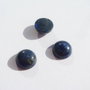 (2 bucati) Cabochon lapis lazuli rotund de aprox 12x5 mm