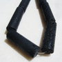 Tub mare din lava neagra aprox 40x13 mm