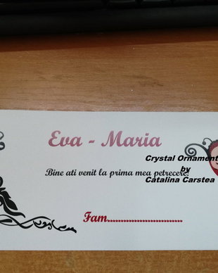 Plic de bani botez gargarita