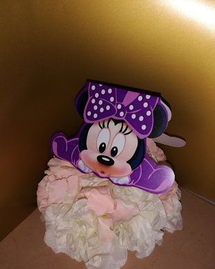 Invitatie botez Baby Minnie