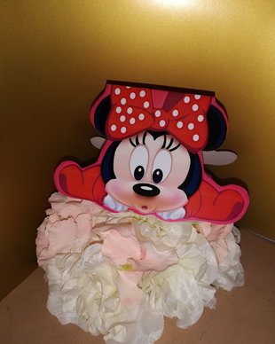 Invitatie botez baby minnie