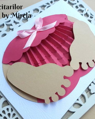Invitatie botez fetite