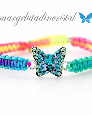 Bratara Swarovski - My Butterfly
