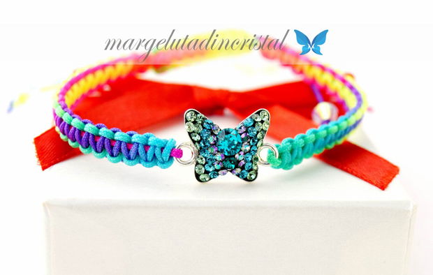 Bratara Swarovski - My Butterfly