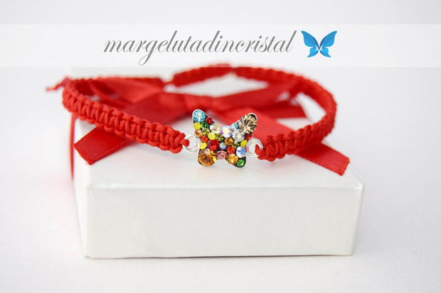 Bratara Swarovski - My Butterfly