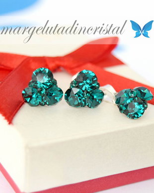 Set Swarovski - Emerald