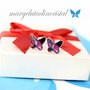 Cercei Swarovski - Butterfly / Fluturasi