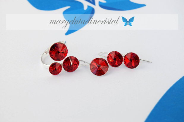 Set Swarovski - Red