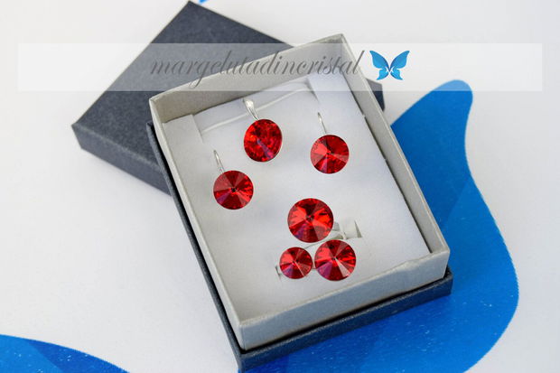 Set Swarovski - Red