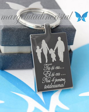Breloc Personalizat - Pentru Totdeauna