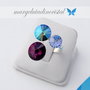 Inel Swarovski - Trio