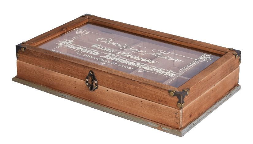 Cutie din lemn pentru depozitat diverse obiecte