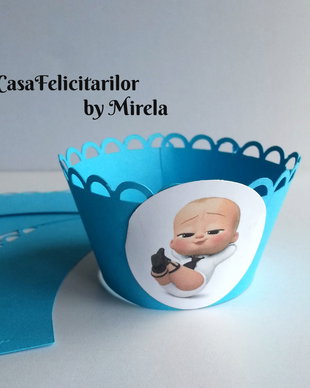 Invelitori briose Baby boss/ Invelitori cupcakes/ Invelitori muffins
