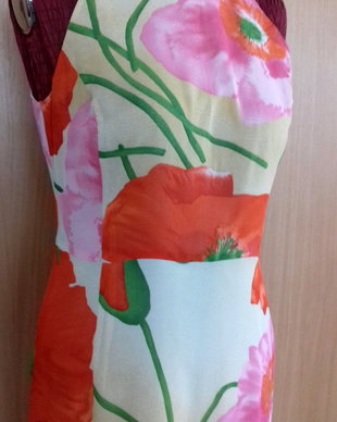 rochie cu maci