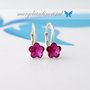 Cercei Swarovski - Floricica
