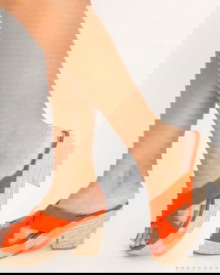 Sandale Toman Portocalii