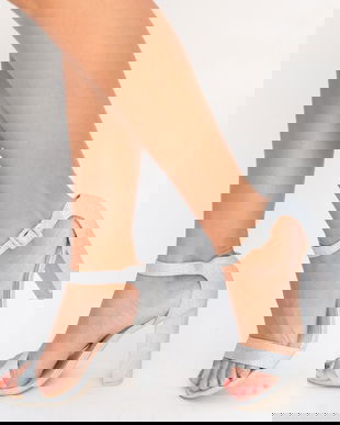 Sandale Regan Argintii