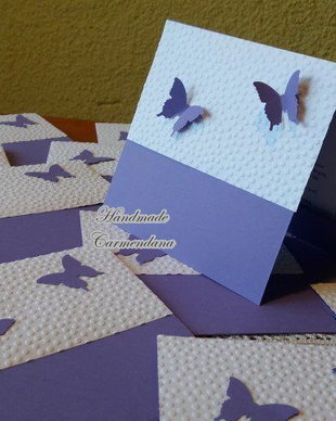 Invitatii fluturi