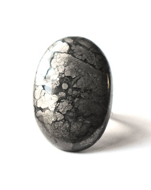 Inel cu marcasite in agata si argint 925