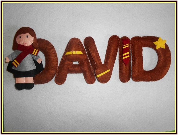 Nume, banner personalizat Harry Potter
