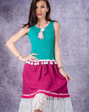 Rochie colorată