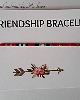 Friendship Bracelet Red