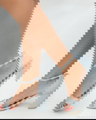 Sandale Aleha Argintii