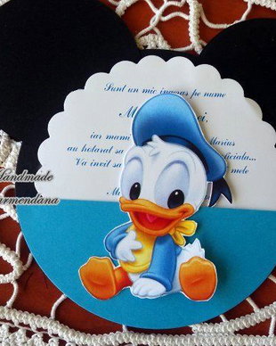 Invitatie Donald