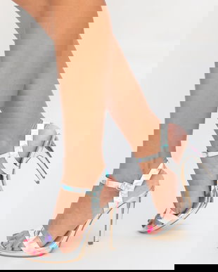 Sandale Fero Argintii