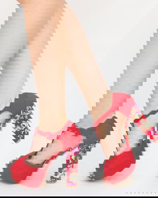 Sandale Menito Rosii