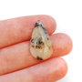 Cabochon  opal dendritic - R2