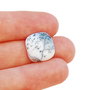Cabochon  opal dendritic free form