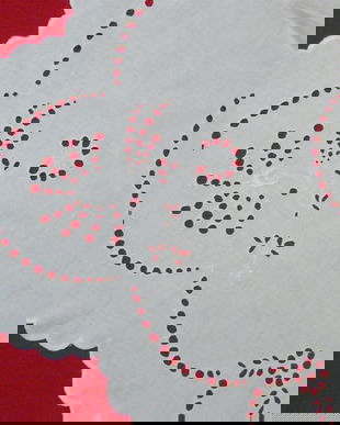 Fata de masa cu broderie decupata