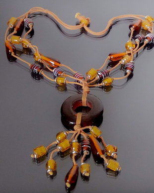 Colier sticla Murano