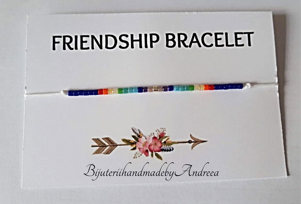 Friendship Bracelet Rainbow