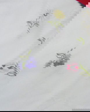 Traversa cu broderie