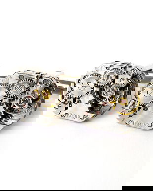 Butoni de camasa mecanici, Butoni steampunk, mecanism de ceas, Butoni unicati, Butoni de nunta
