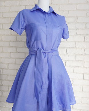 Rochie Camasa In Albastru Violet