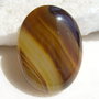 Cabochon agata aprox 38.5x29 mm