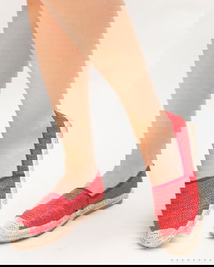 Espadrile Koco Rosii
