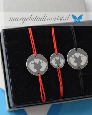 Set bratari personalizate pentru familie - Mami / Tati / Copilas
