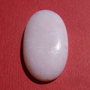 Cabochon opal roz aprox 39x22x7 mm