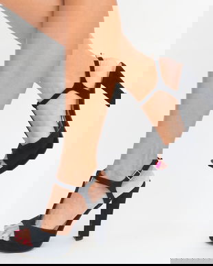 Sandale Eleonora Negre