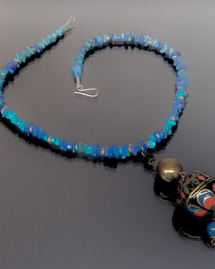 Colier lapis, turcoaz