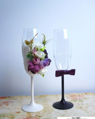 Pahare elegante pentru miri/nasi