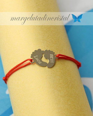Bratara Picioruse / Talpite Bebe / Aur 14K